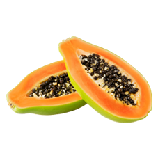 Papaya fruit extract super greens powder