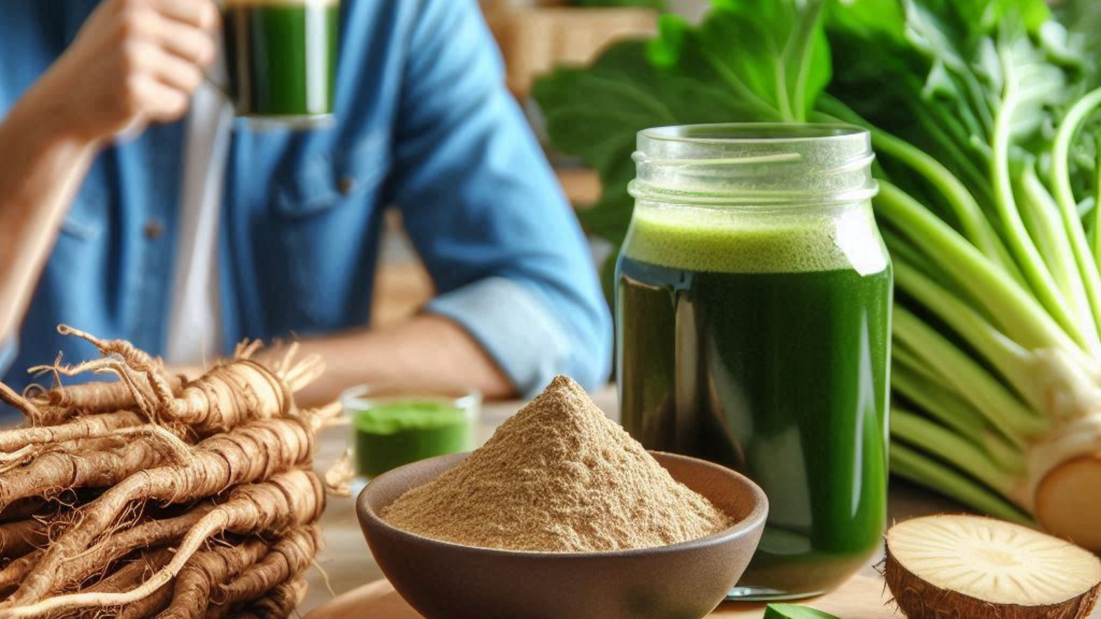 The Role of Inulin in Super Greens Powders: Promoting Gut Health