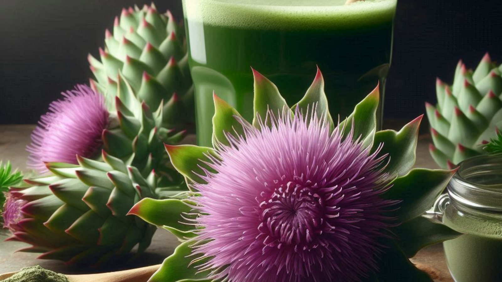 Milk Thistle in Super Greens: Aiding Detox and Liver Health