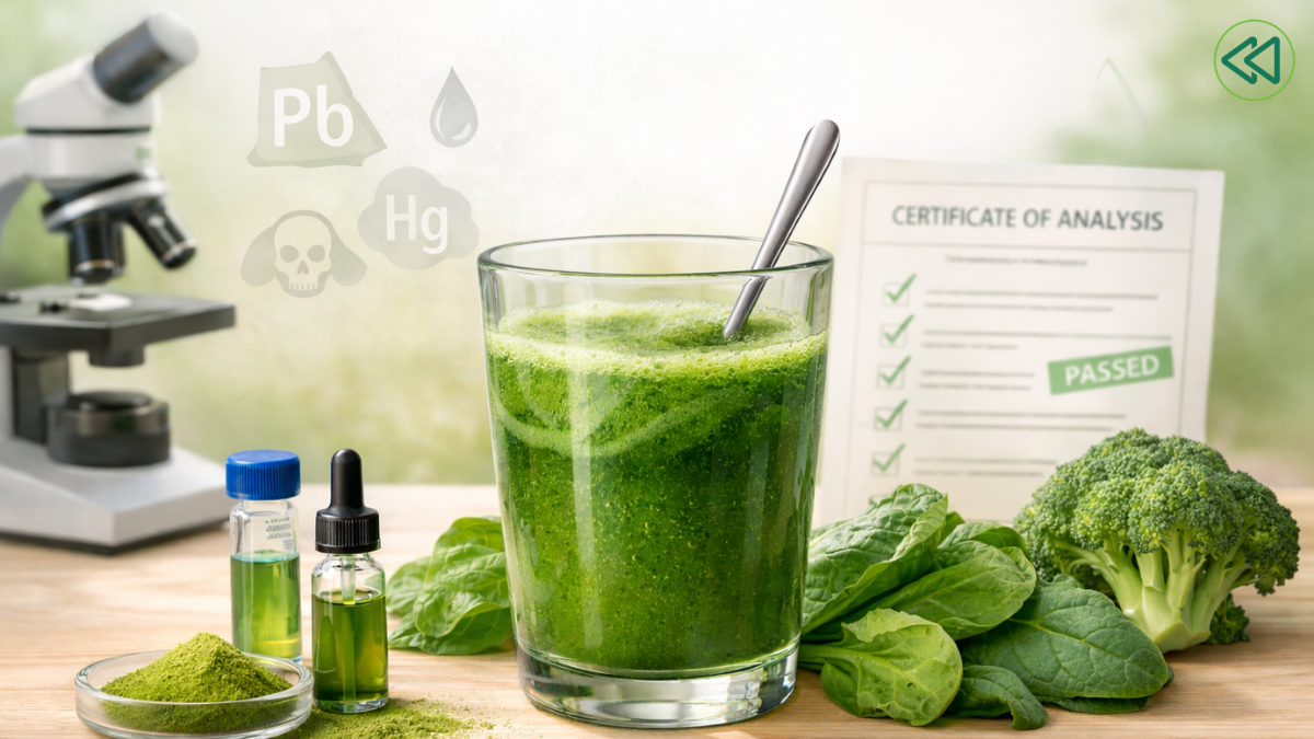 Are Your Greens Safe? Why Third-Party Testing Matters for Heavy Metals