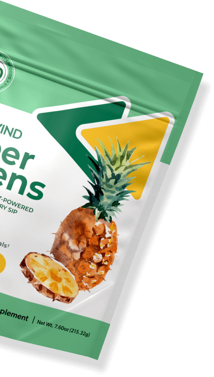 Pineapple super greens powder