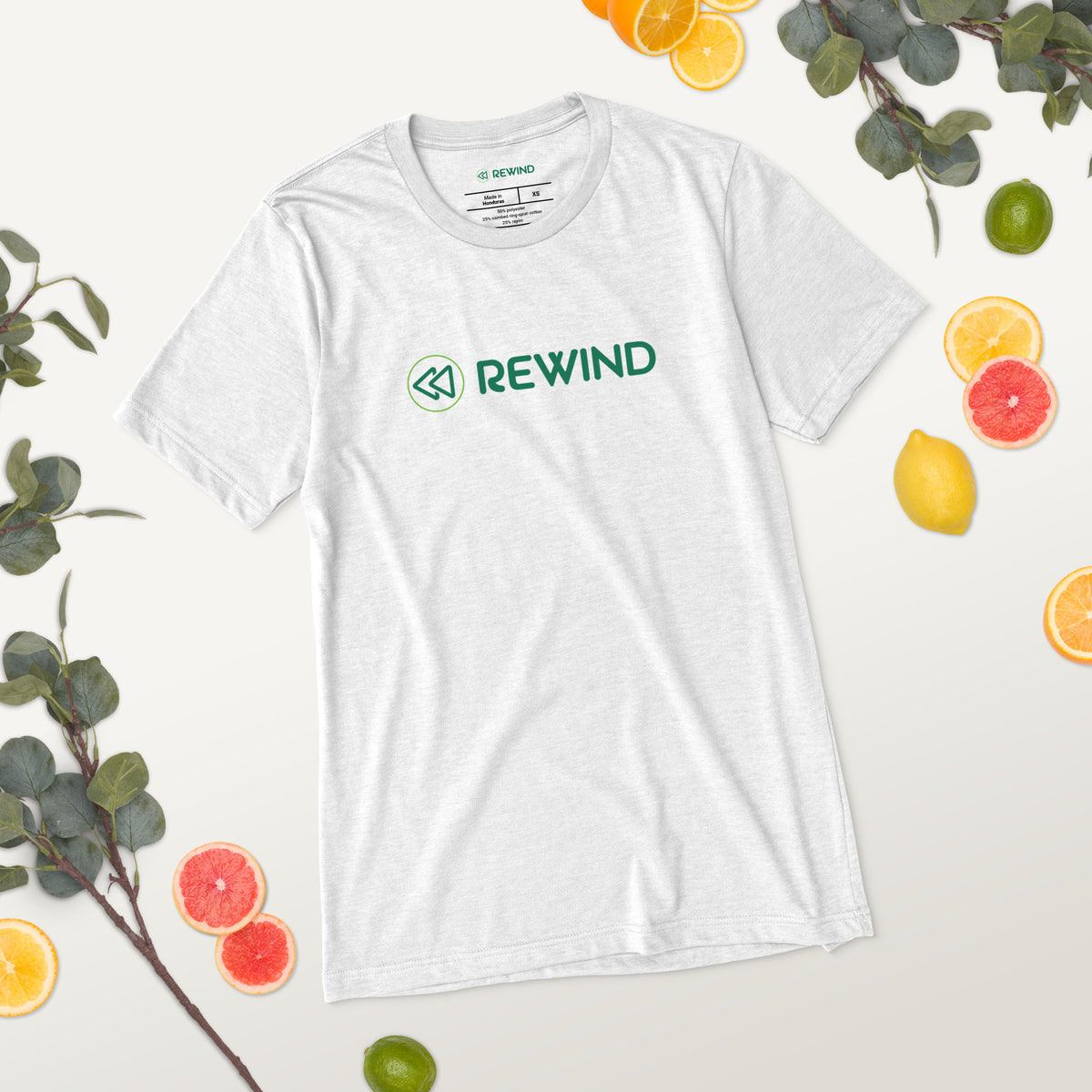 Solid-White-Triblend